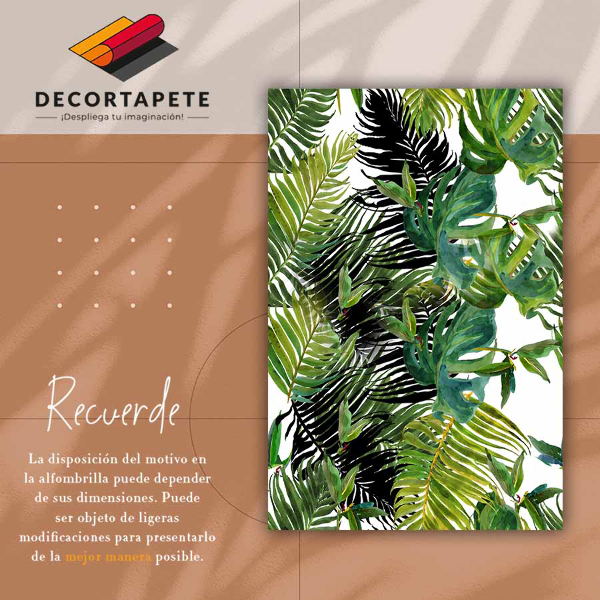 Tapete de vinil Folhas de palmeira
