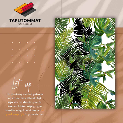 Tapete de vinil Folhas de palmeira