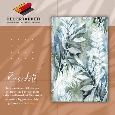 Tapete de vinil Flores em aquarela