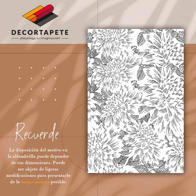 Tapete de vinil Contornos dos botões