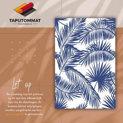 Tapete vinílico Folhas de palmeira