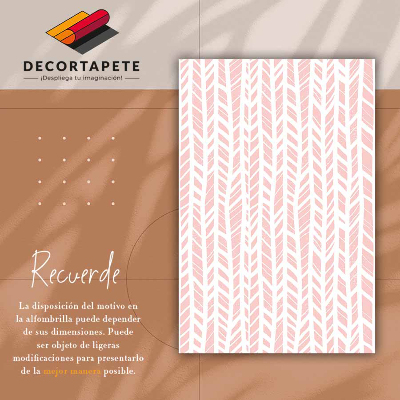 Tapete vinílico Folhas geométricas