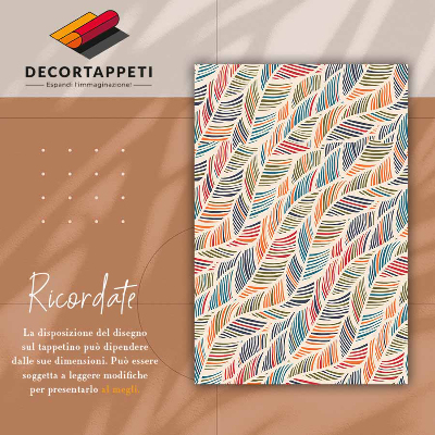 Tapete de vinil Folhas de contorno