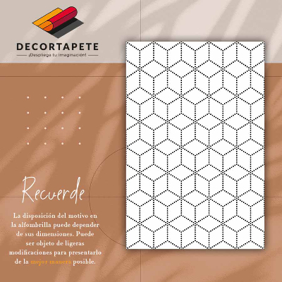 Tapete de vinil Cubos tridimensionais