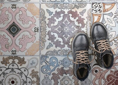 Tapete vinílico Azulejos portugueses