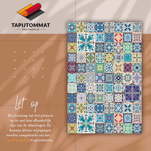 Tapete de vinil Padrão português