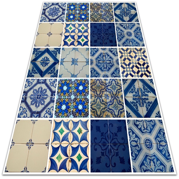 Tapete vinílico Azulejos marroquinos