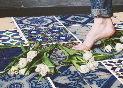 Tapete vinílico Azulejos marroquinos