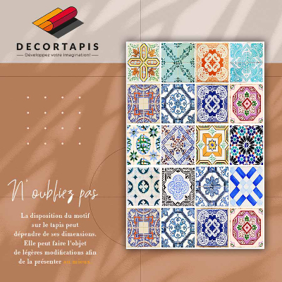Tapete de vinil Azulejos gregos
