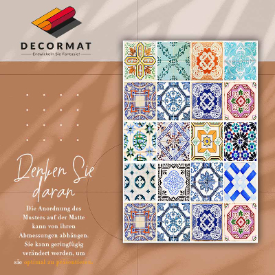 Tapete de vinil Azulejos gregos