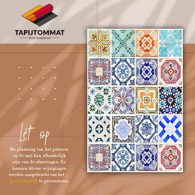 Tapete de vinil Azulejos gregos