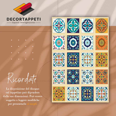 Tapete vinílico Azulejos gregos