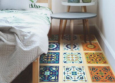 Tapete vinílico Azulejos gregos