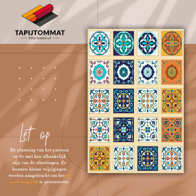 Tapete vinílico Azulejos gregos