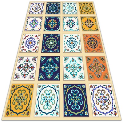 Tapete de vinil Azulejos gregos