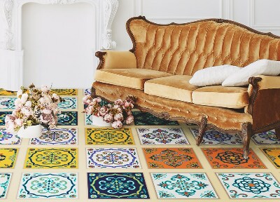 Tapete de vinil Azulejos gregos