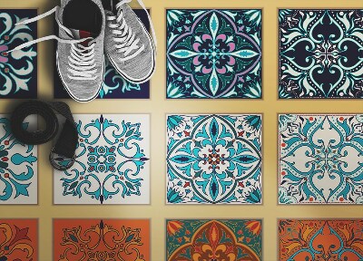Tapete vinílico Azulejos gregos
