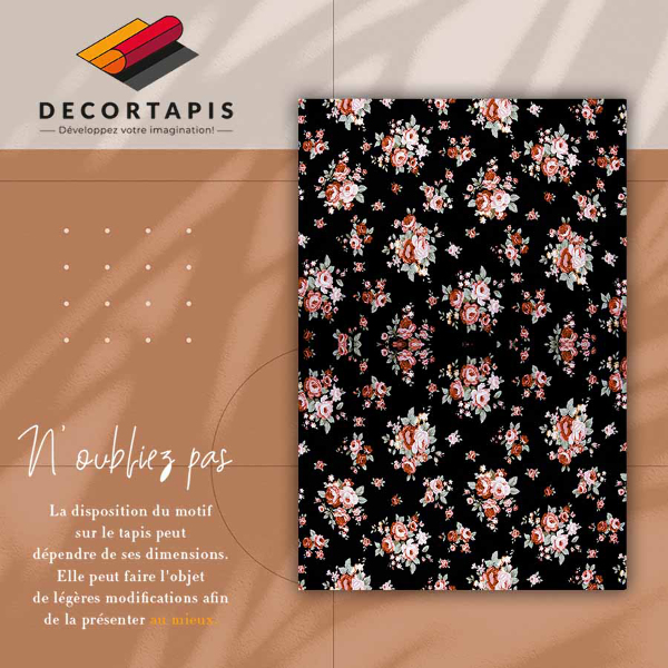 Tapete vinílico Buquês de flores