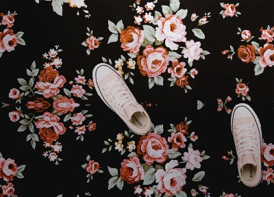 Tapete vinílico Buquês de flores