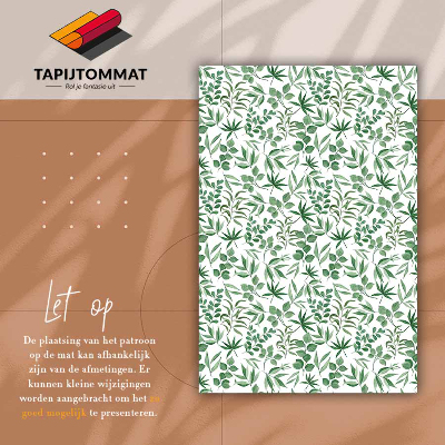 Tapete de vinil Folhas pequenas