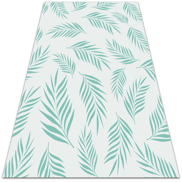 Tapete de vinil Folhas havaianas