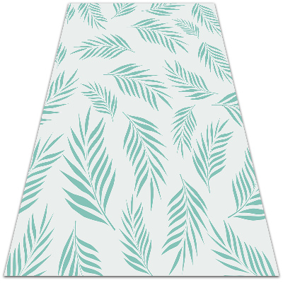 Tapete de vinil Folhas havaianas
