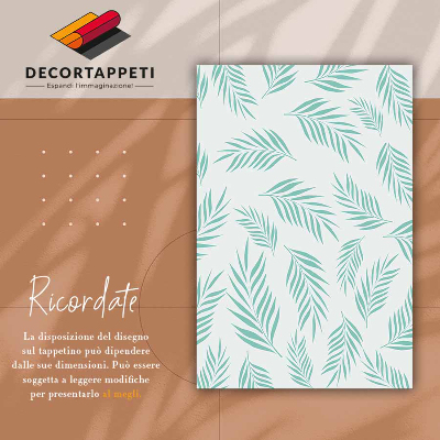 Tapete de vinil Folhas havaianas