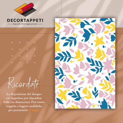 Tapete de vinil Flores abstratas