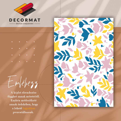Tapete de vinil Flores abstratas
