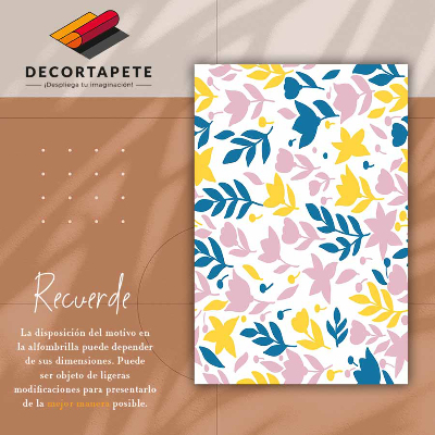 Tapete de vinil Flores abstratas