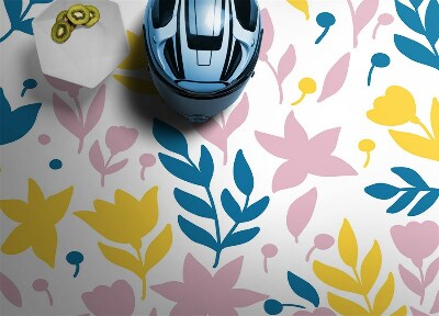 Tapete de vinil Flores abstratas