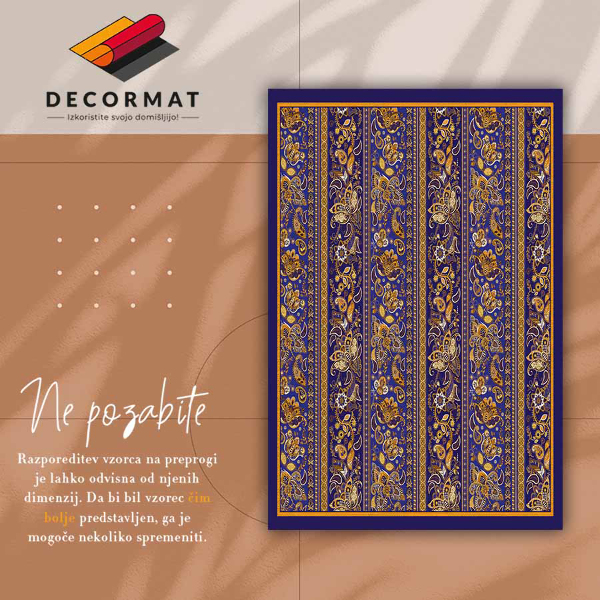 Tapete de vinil Paisley vintage