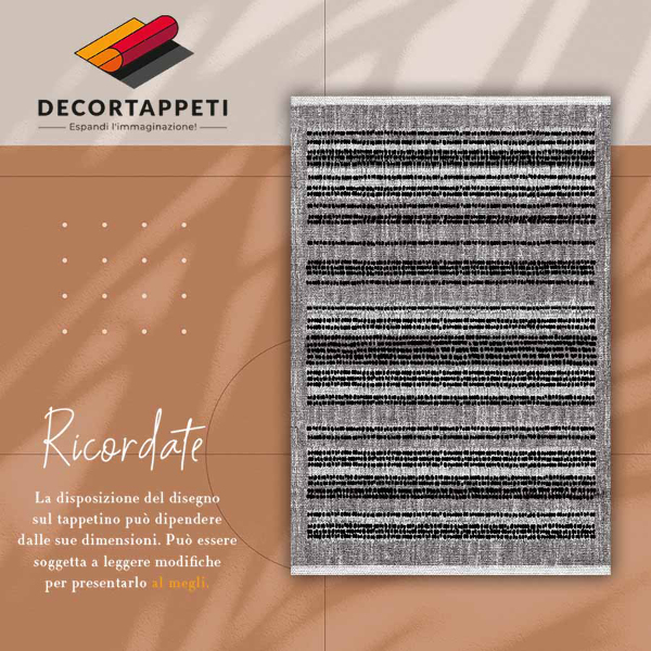 Tapete de vinil Listras pretas