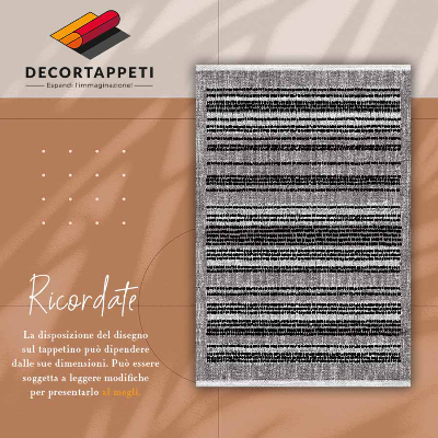 Tapete de vinil Listras pretas