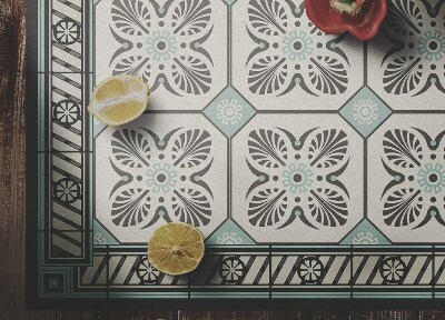 Tapete vinílico Azulejos vintage