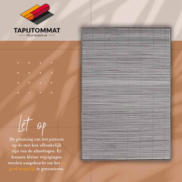 Tapete de vinil Esteira de bambu