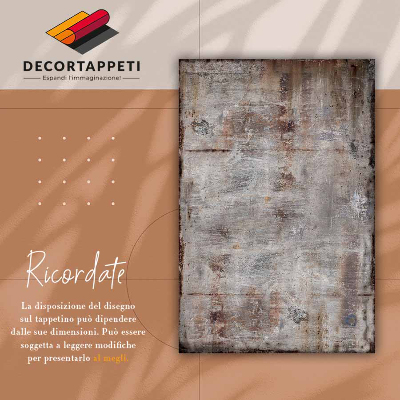 Tapete de vinil Chapa de metal enferrujada