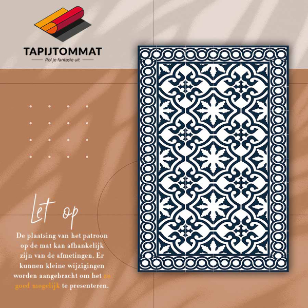 Tapete vinílico Azulejo português