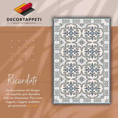 Tapete vinílico Padrão talavera