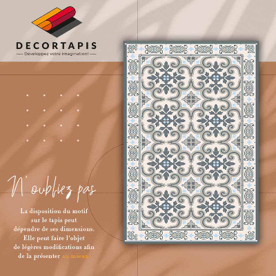 Tapete vinílico Padrão talavera