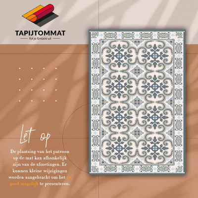 Tapete vinílico Padrão talavera
