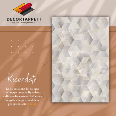 Tapete vinílico Cubos 3d