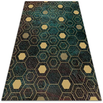 Tapete de vinil Padrão hexagonal