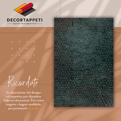 Tapete de vinil Hexágonos retrô