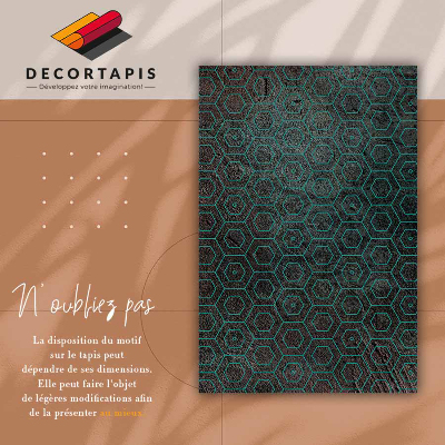 Tapete de vinil Hexágonos retrô