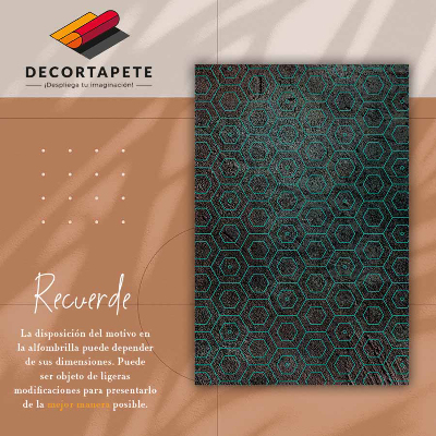 Tapete de vinil Hexágonos retrô