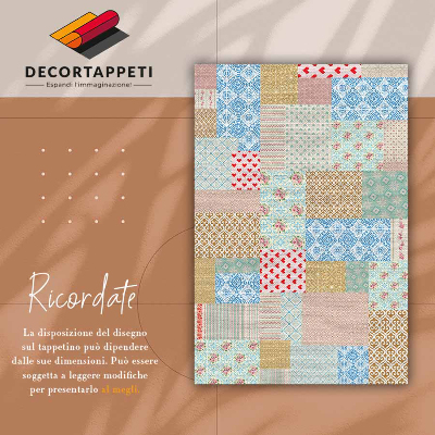 Tapete de vinil Patchwork várias peças
