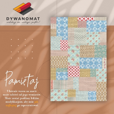 Tapete de vinil Patchwork várias peças