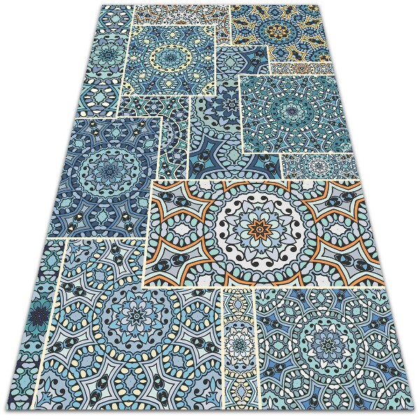 Tapete vinílico Patchwork de mandala