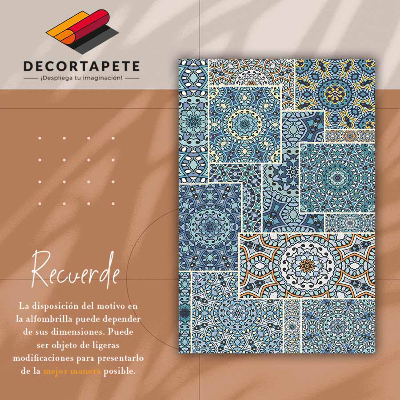 Tapete vinílico Patchwork de mandala